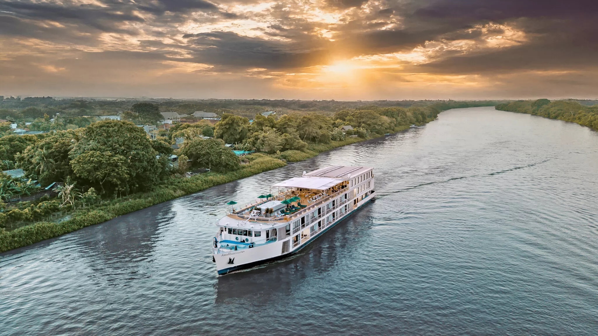 AmaWaterways Launches Second Luxury River Cruise Ship in Colombia
