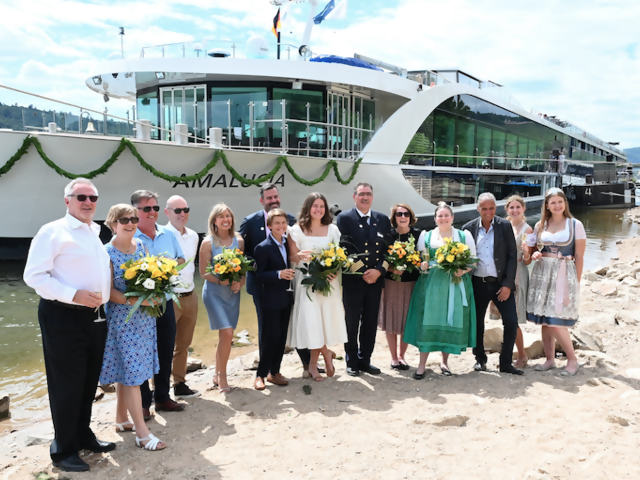 AmaWaterways' Newest Ship Christening Celebrates the Rhine and its Wine