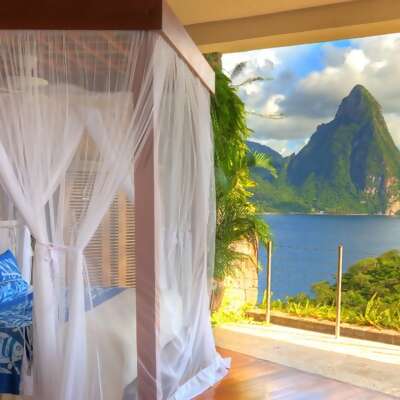 Jade Mountain Resort on St. Lucia