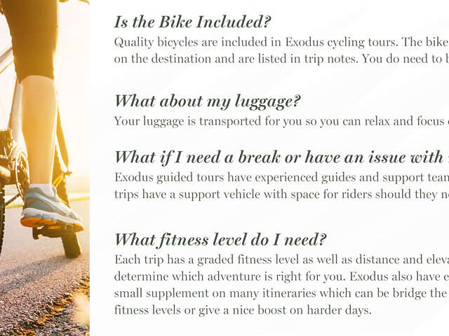 Exodus Cycling Adventures