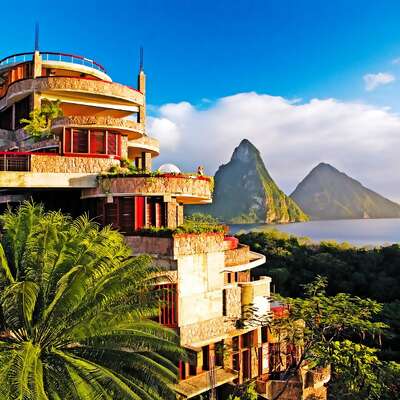 Jade Mountain Resort on St. Lucia