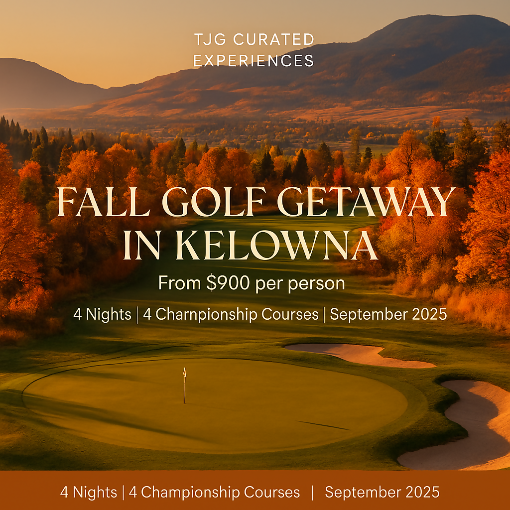 Kelowna Fall Golf Packages