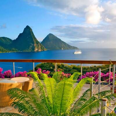 Jade Mountain Resort on St. Lucia