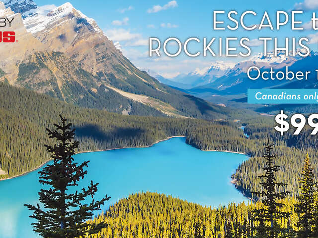Canadian Rockies Escape Promotion