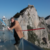 Yes he did! 'Luke Skywalker' Opens New Skywalk at One of the World's Most Symbolic Lookouts