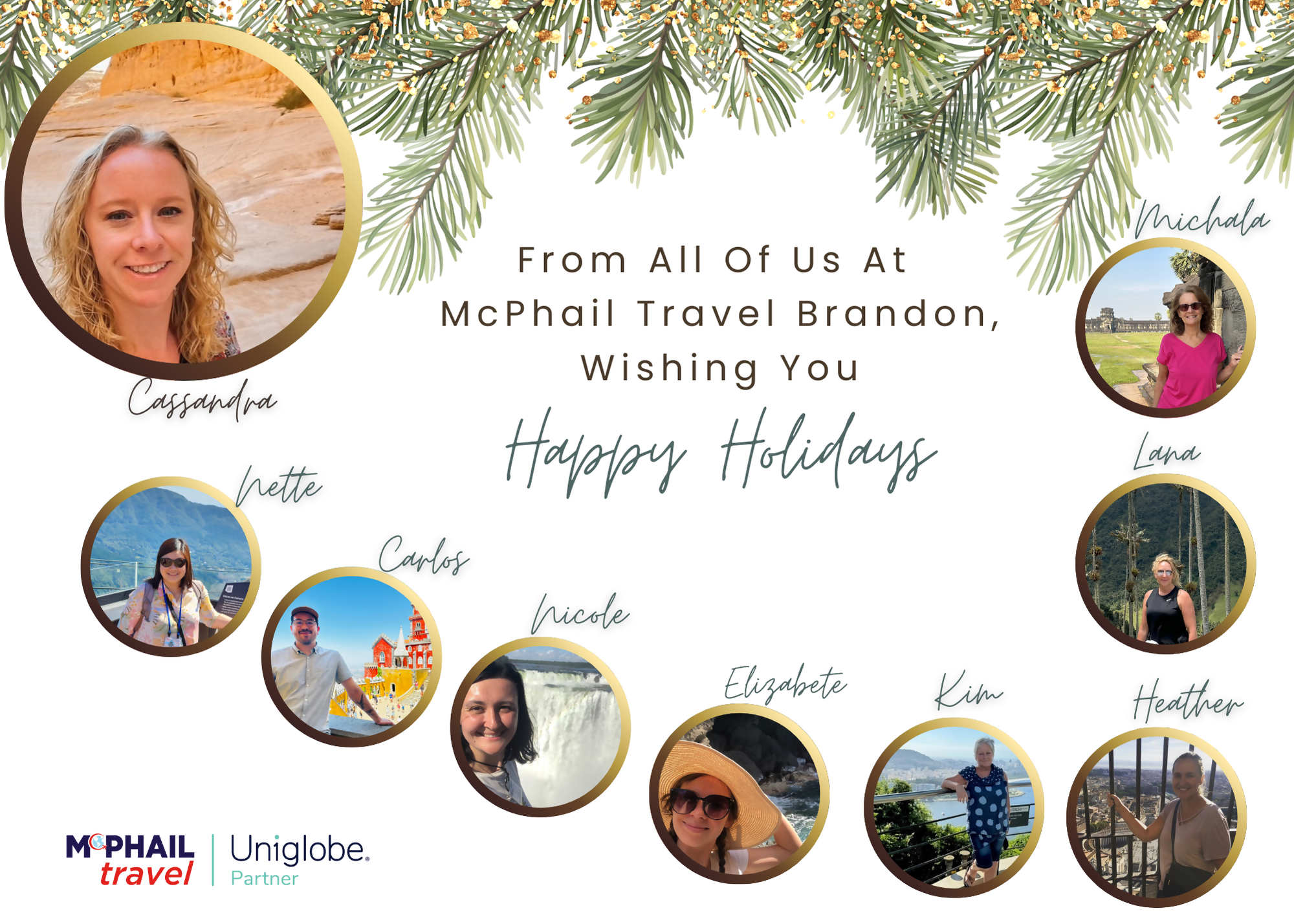 Season’s Greetings from McPhail Travel!