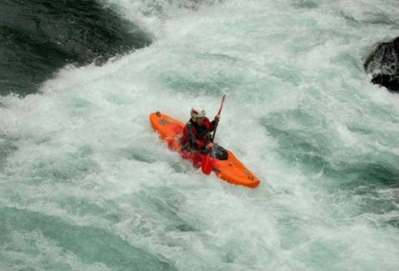 kayaking