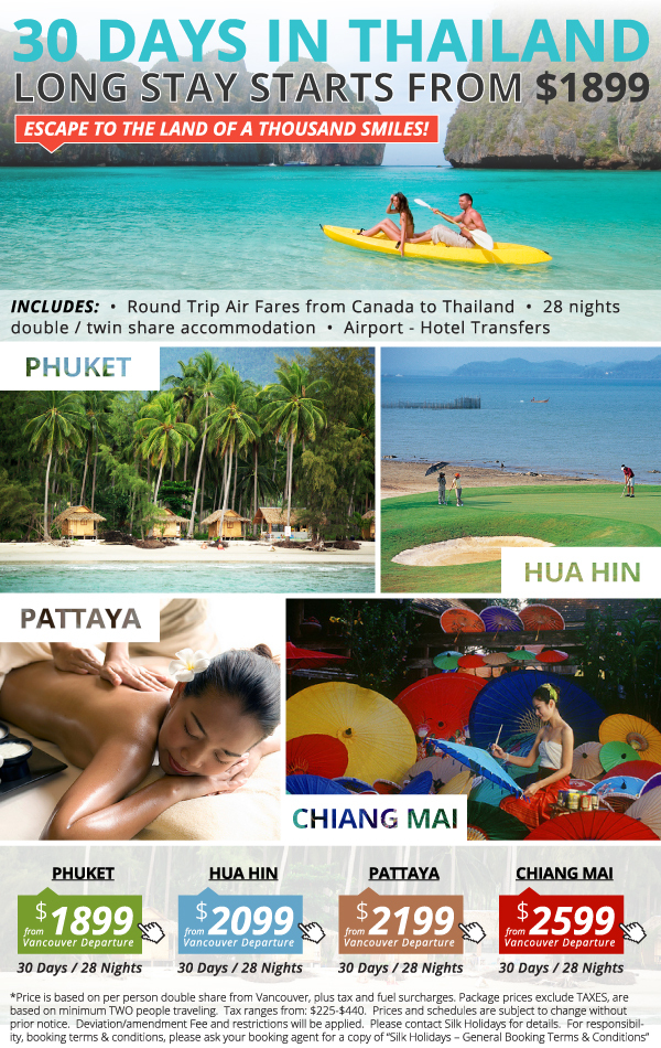 Thailand Long Stay Vacations