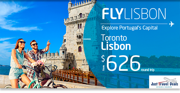 Toronto Cheap Flights to Lisbon from 626