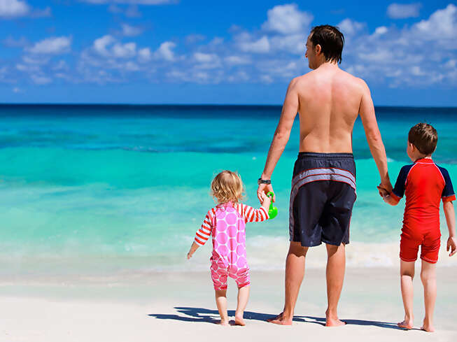 Fun with the kids in Mexico