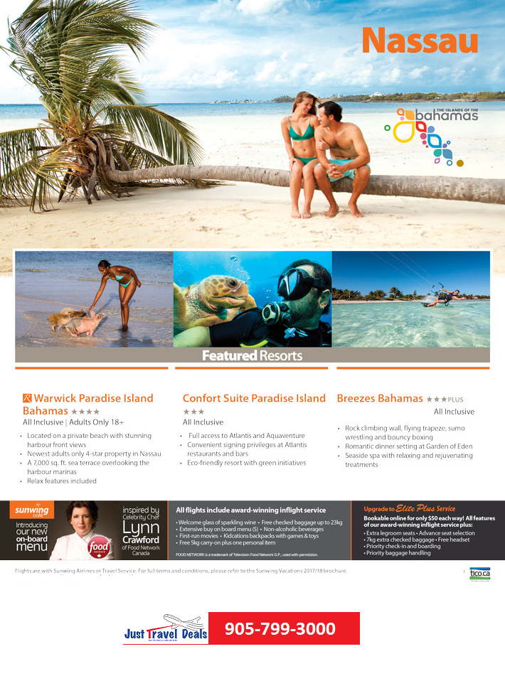 All Inclusive Vacations In Nassau Warwick Paradise Island Comfort