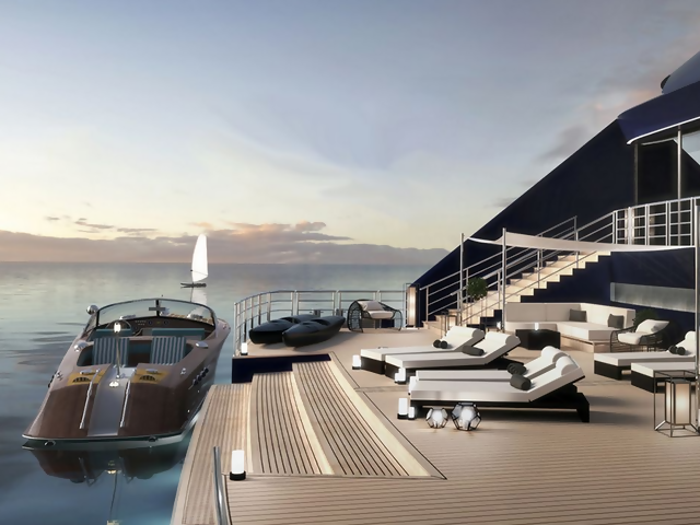 Putting on the Ritz... At Sea