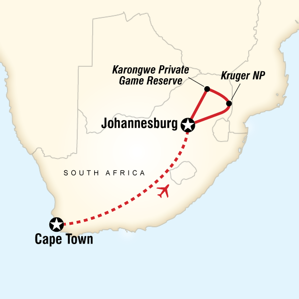 South Africa's Cape town & Kruger National Park