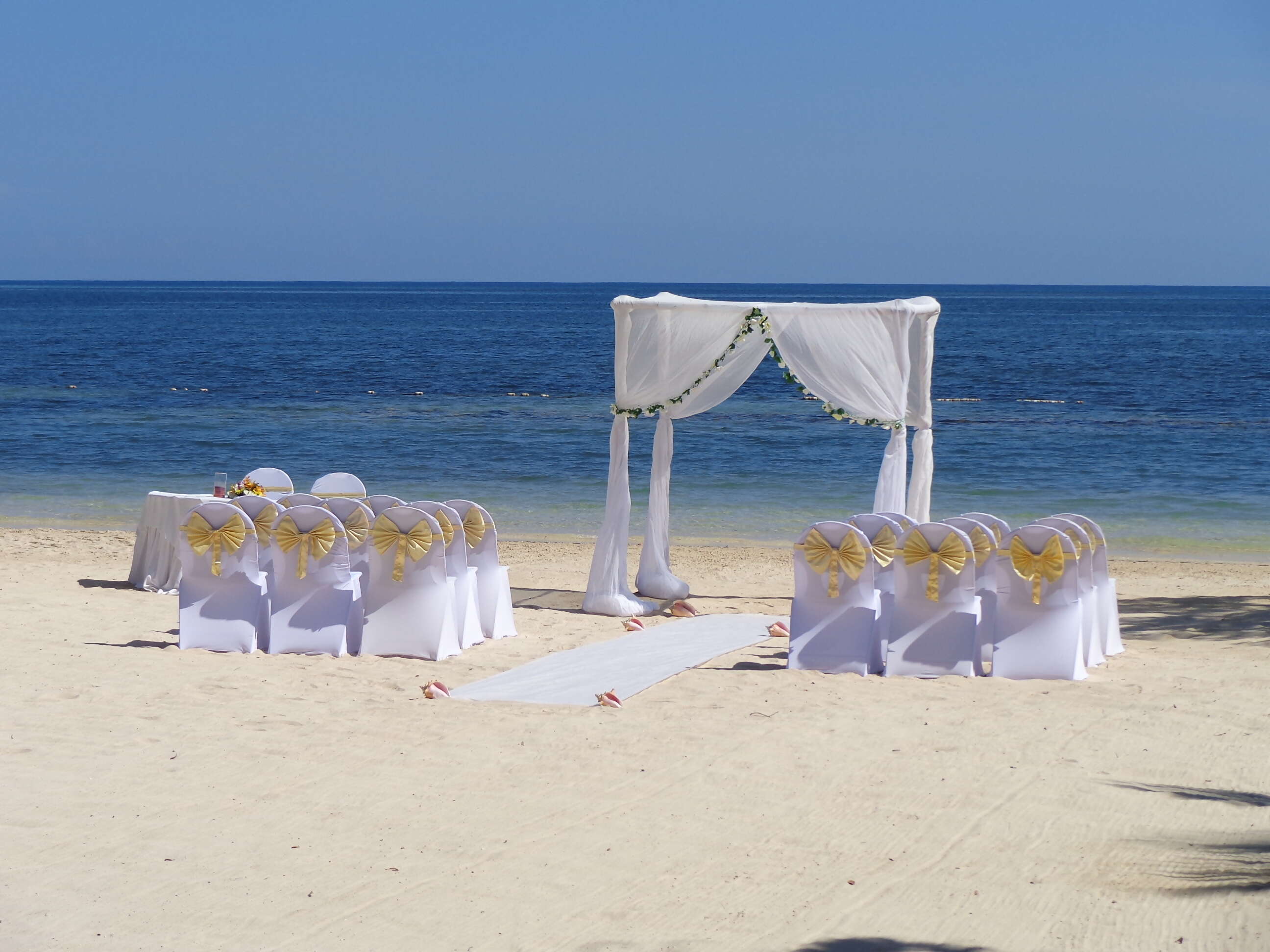 The Venue: Beach or Gazebo?