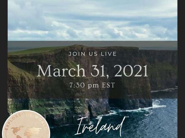 Discover Ireland with the 'Explore the World LIVE' travel series