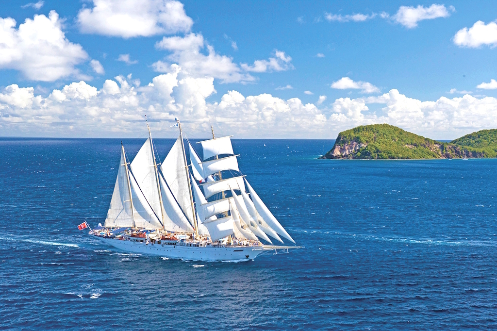 Experience True Sailing in the Caribbean onboard Star Flyer