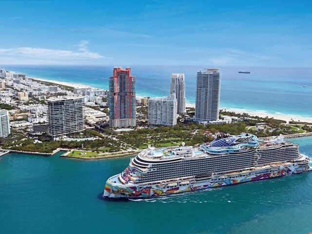 Norwegian Cruise Line® Officially Christens Norwegian Aqua In Miami And Reveals Expansion Plans For Great Stirrup Cay, The Brand’s Private Island Destination
