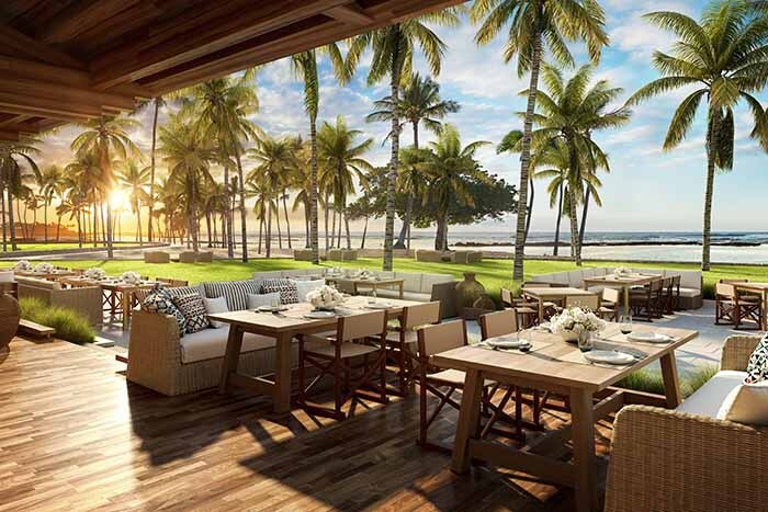 Mauna Lani, Auberge Resorts Collection 5 Star Kohala Coast, Hawaii dining room