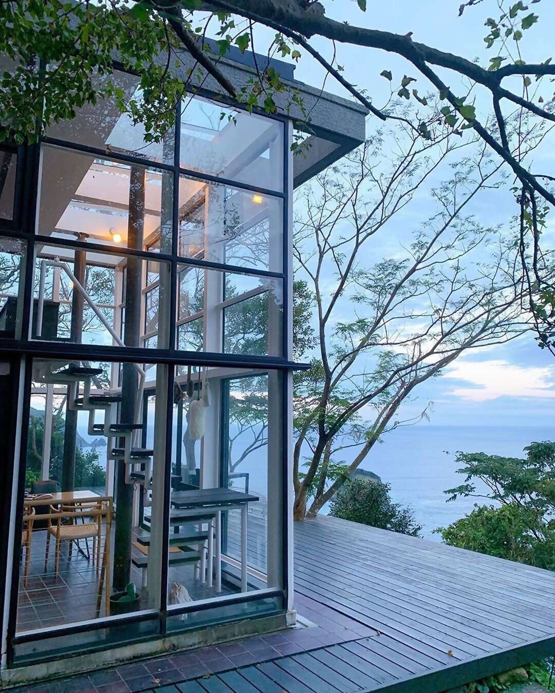 When you can watch circling hawks by looking down, you know you’re somewhere special