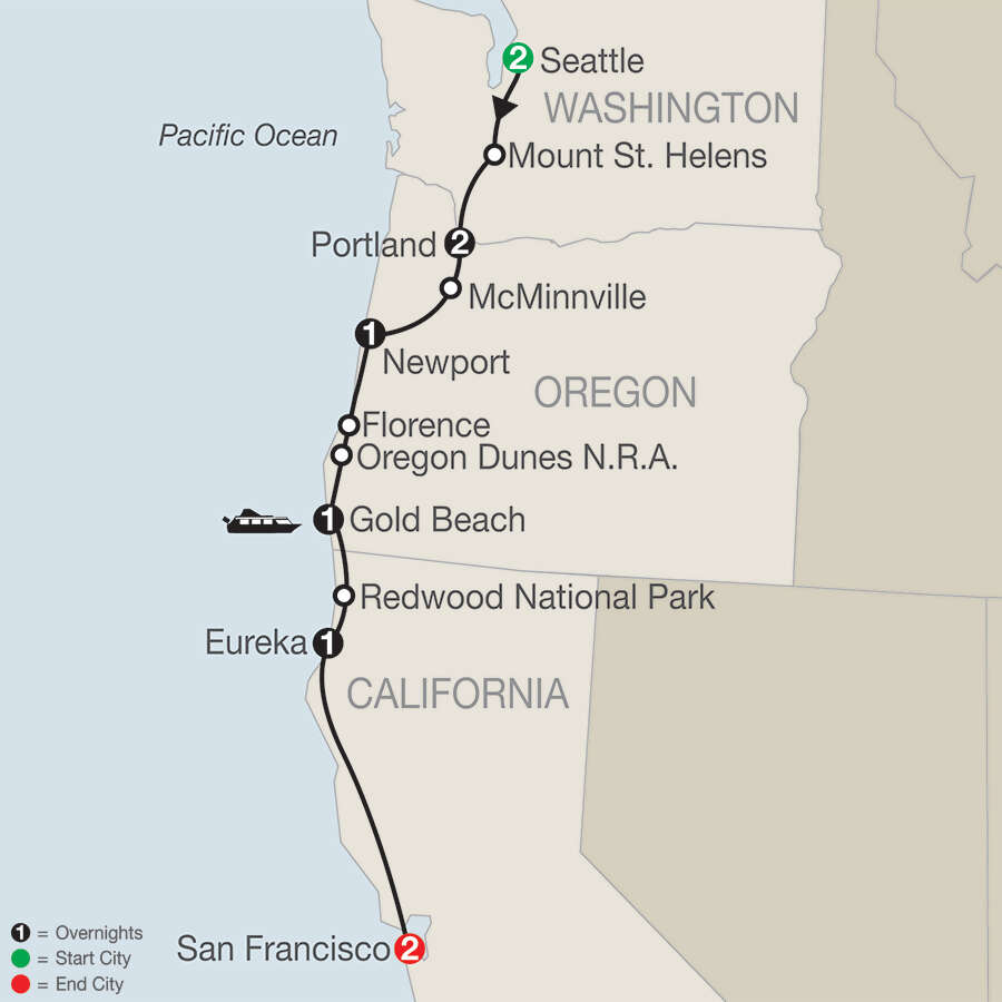 Pacific Coast Adventure