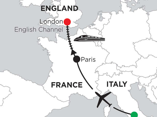 4 Nights Rome, 3 Nights Paris & 4 Nights London