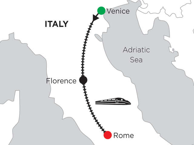 2 Nights Venice, 2 Nights Florence & 5 Nights Rome