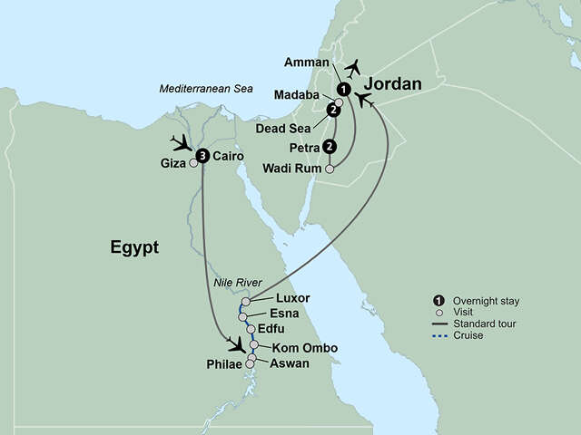 Journey Through Egypt and Jordan