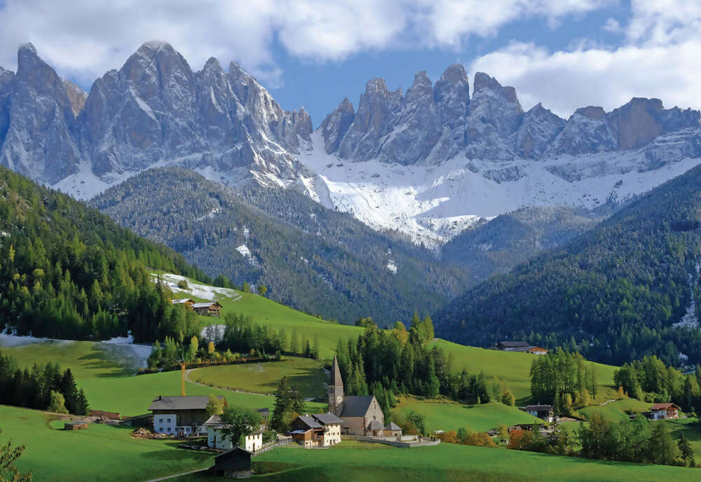 Peaks of Europe: The Alps to The Dolomites featuring France, Switzerland, Liechtenstein, Austria, and Italy