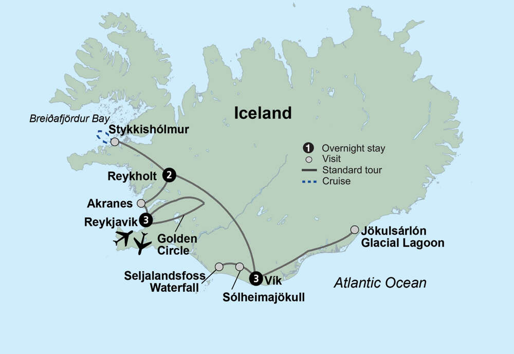 Iceland’s Midnight Sun: Glaciers, Geysers, and the Golden Circle