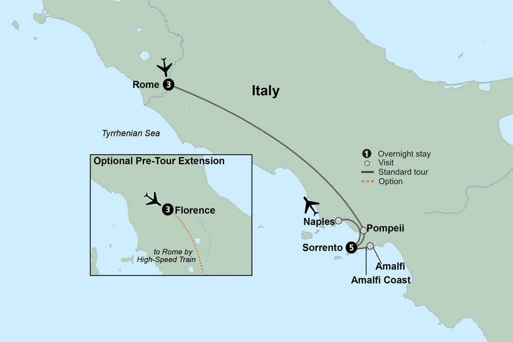 Rome & the Amalfi Coast: Winter in Sorrento