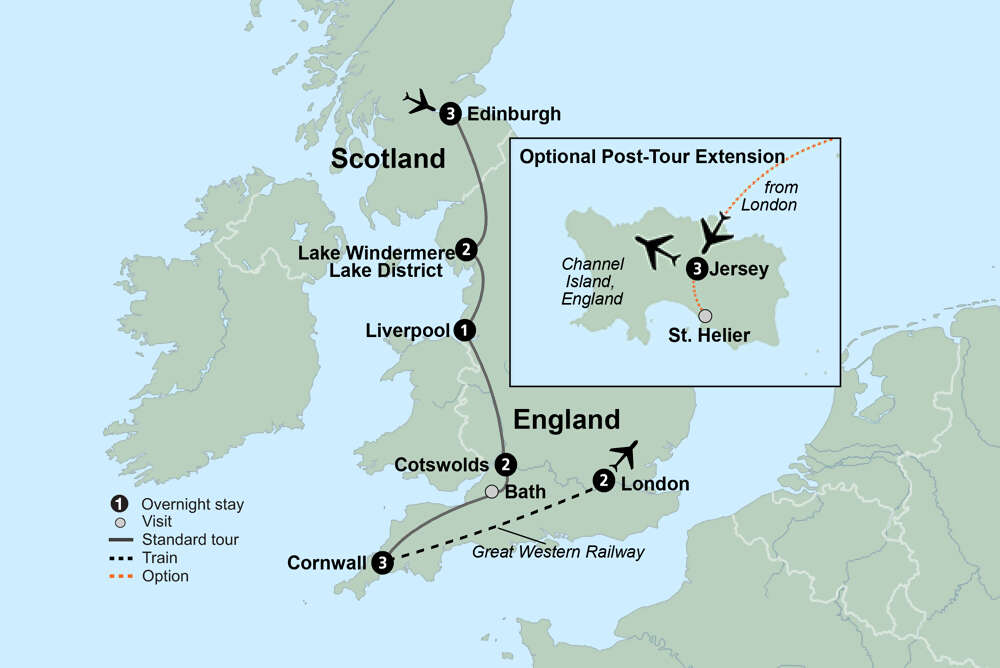 Coasts & Countrysides of England featuring the Royal Edinburgh Military Tattoo, Liverpool & London