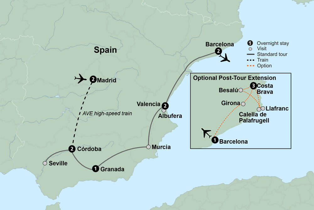 Journey through Spain: Madrid to Barcelona