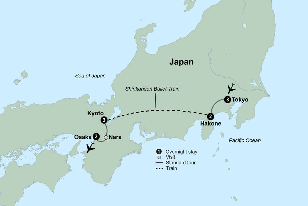 Journey Through the Heart of Japan Tokyo to Osaka